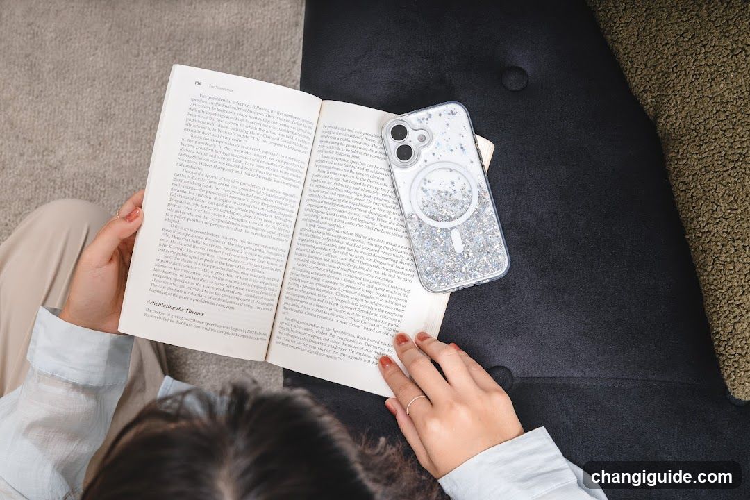 Reading on a Couch