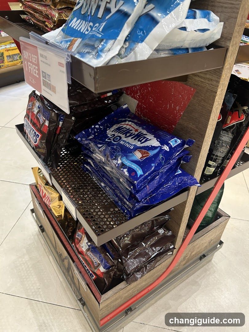 Snack Display Shelf