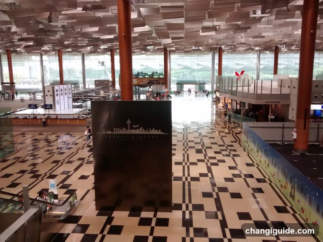 Changi Airport Terminal Interior
