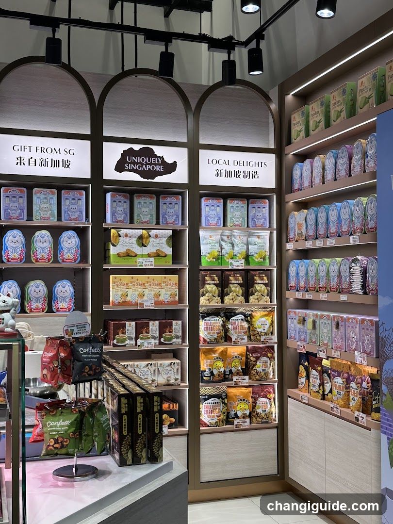 Singapore Souvenir Shop Interior
