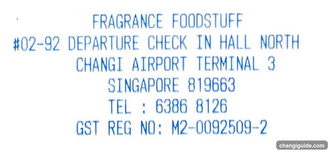 Fragrance Foodstuff Stamp