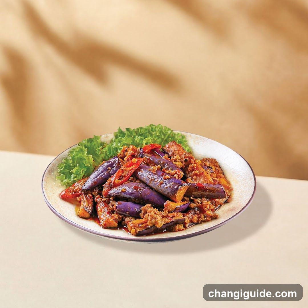 Stir-fried Eggplant with Minced Meat
