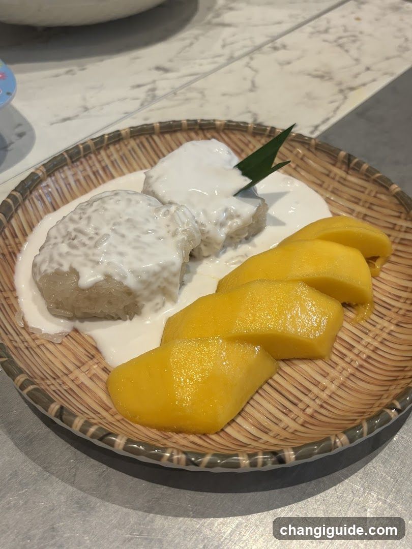 Mango Sticky Rice with Coconut Cream