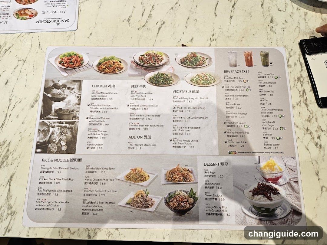 Samgok Kitchen Menu