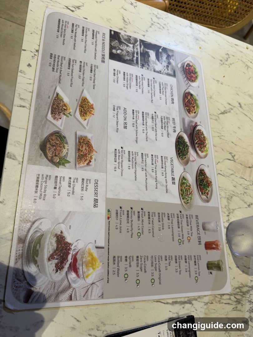 Restaurant Menu