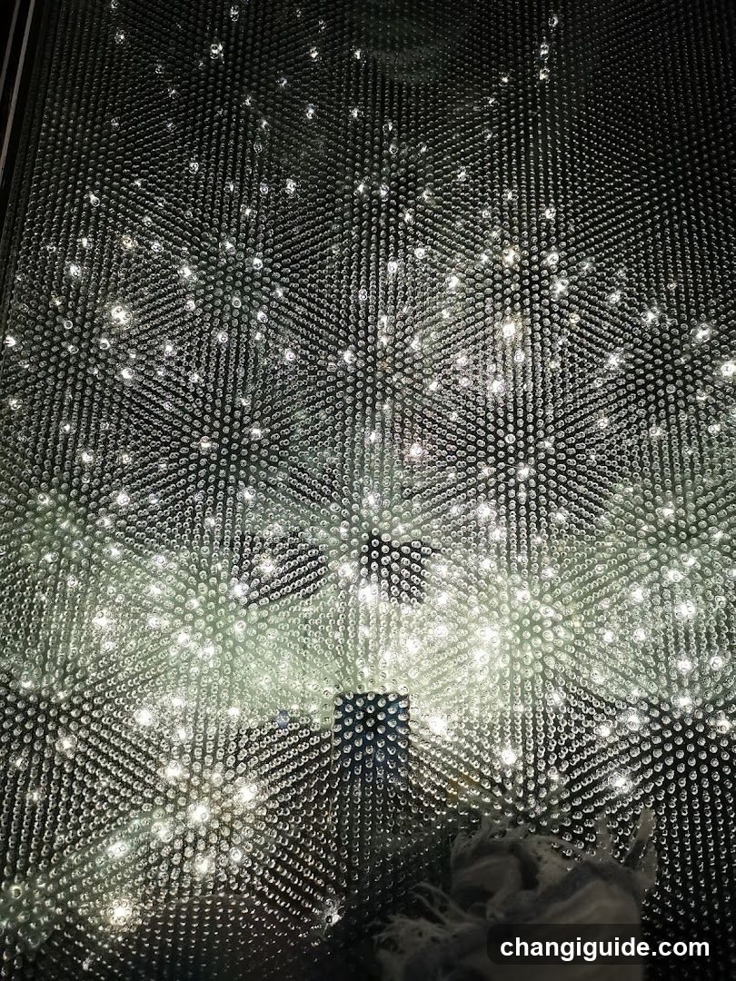 Textured Surface with Sparkling Reflections