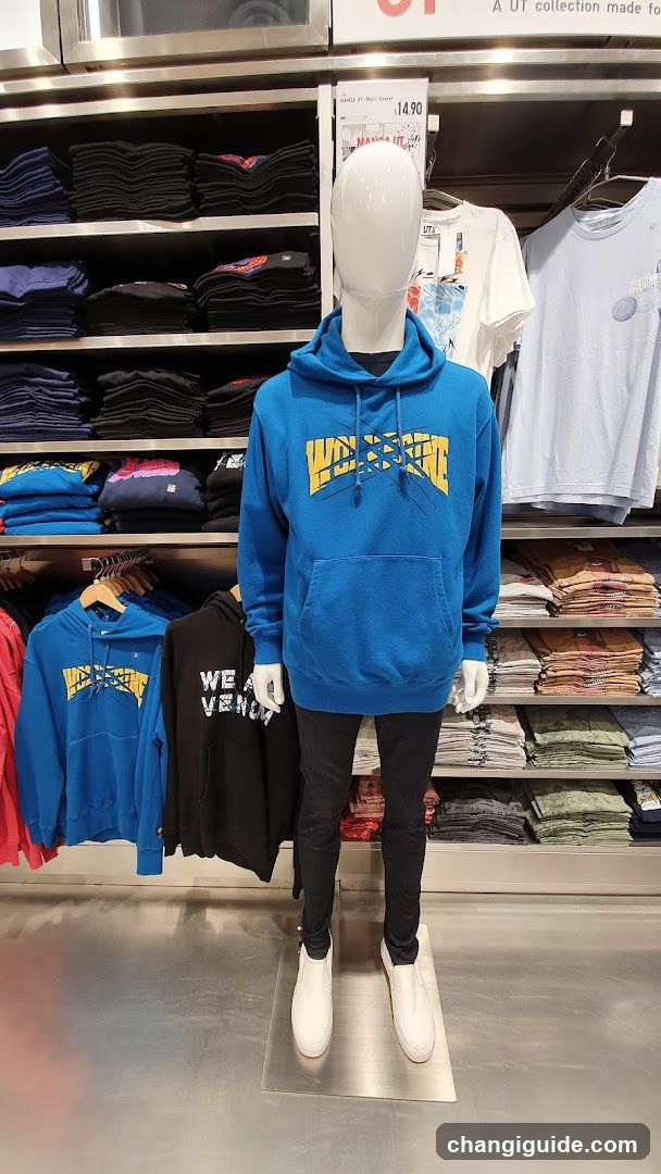 Clothing Store Interior Display
