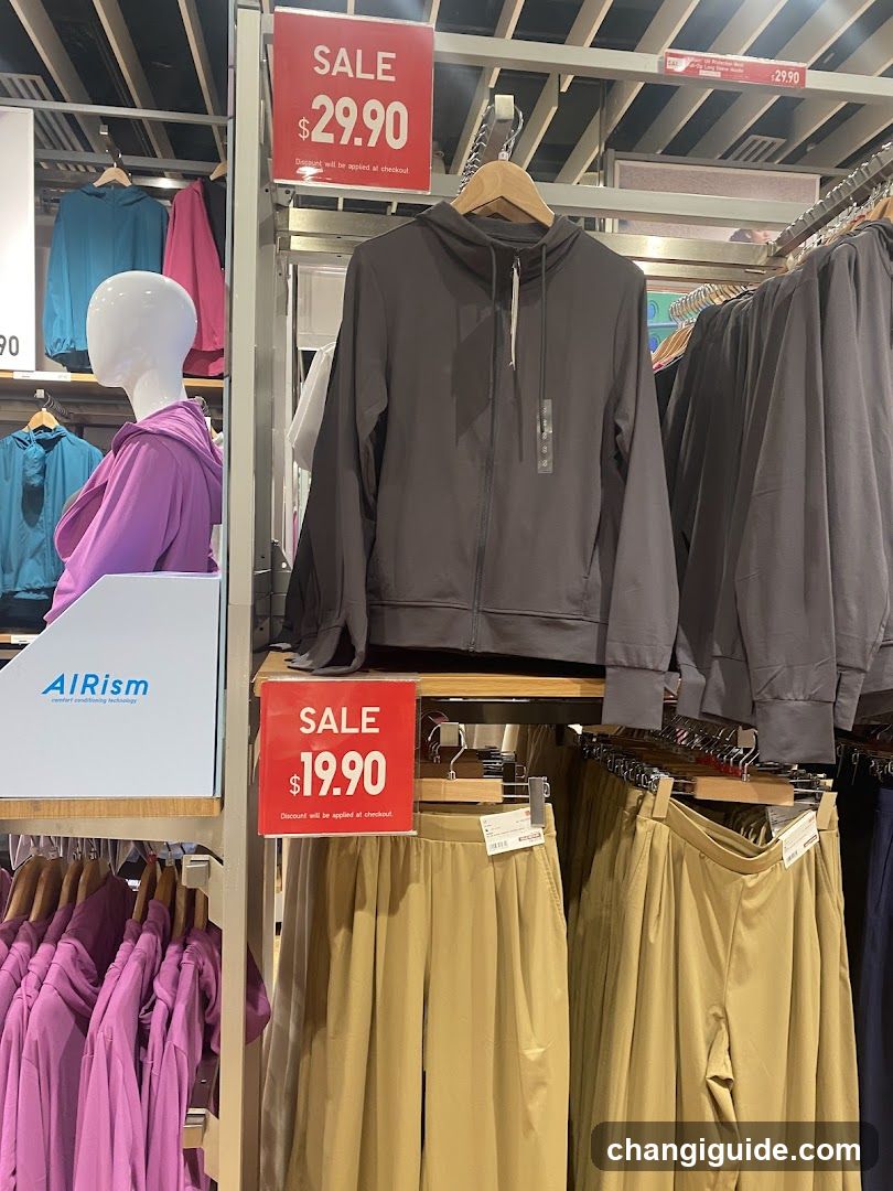 Clothing Store Interior Display