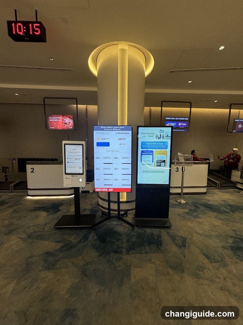 Jewel Early Check-in Lounge