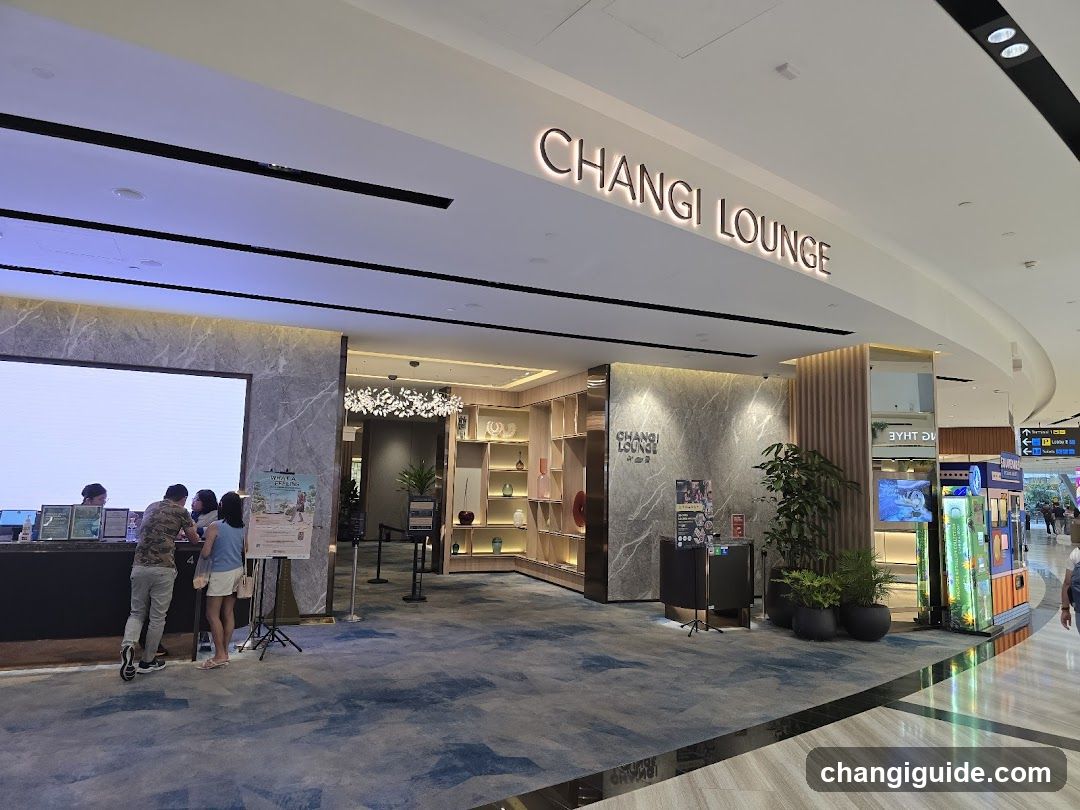 Changi Lounge Entrance
