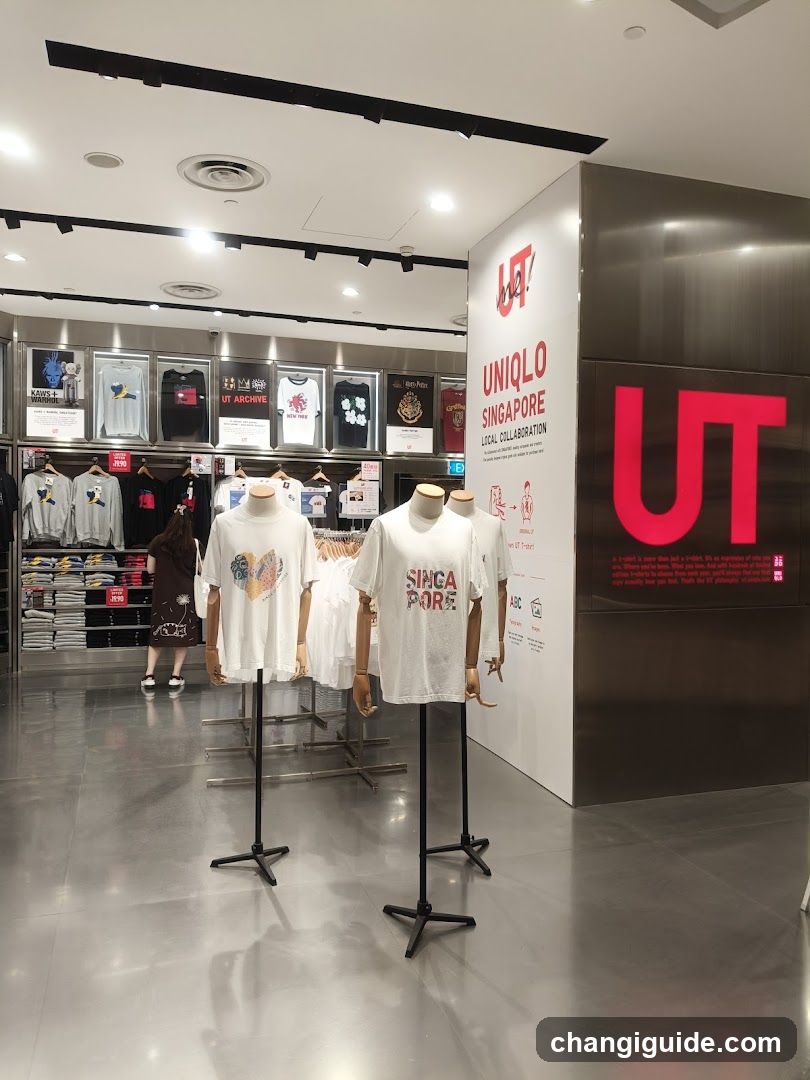 Uniqlo Singapore Store Interior