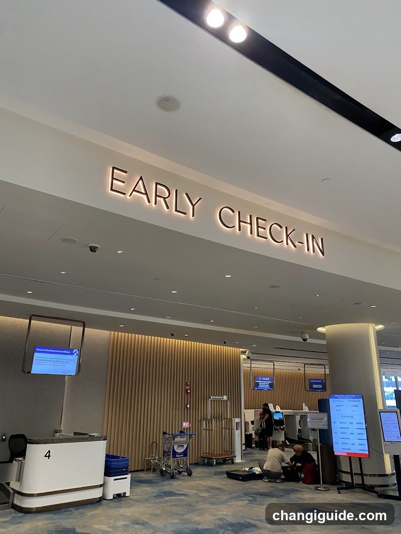 Early Check-In Area
