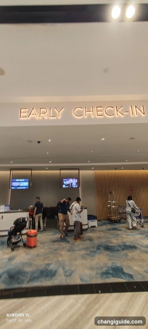 Early Check-In Area