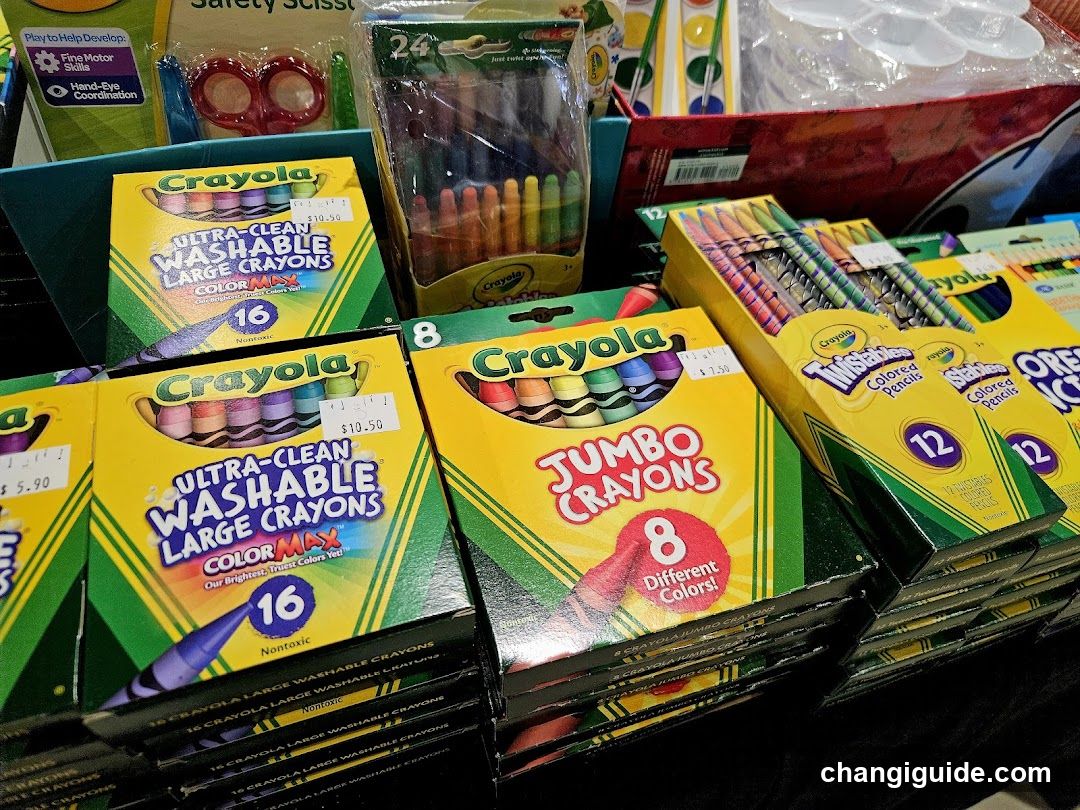 Crayola Crayon Display