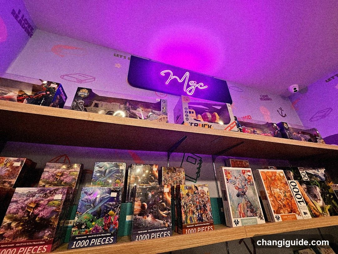Jigsaw Puzzle Store Interior