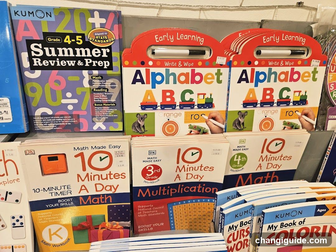 Educational Books Display