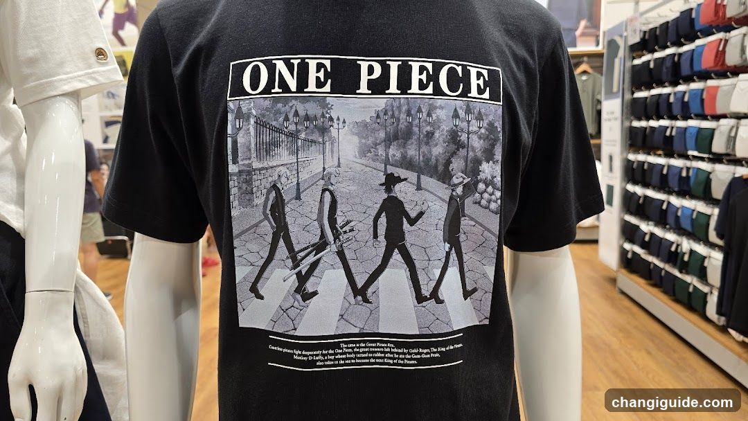 One Piece T-Shirt Display