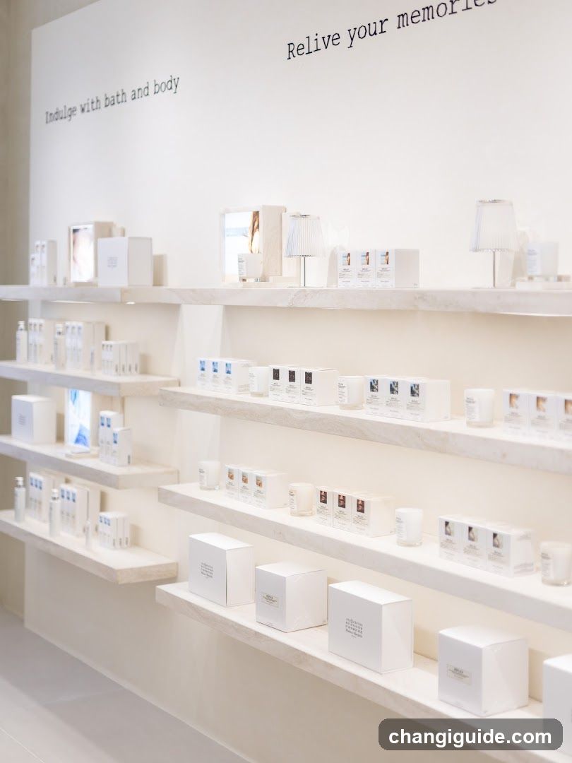 Bath and Body Works Store Interior