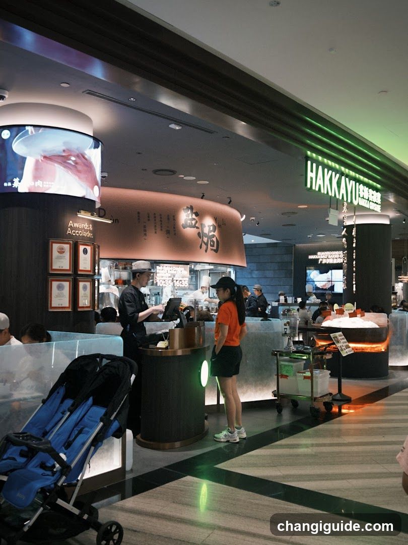 Food Court Interior Scene