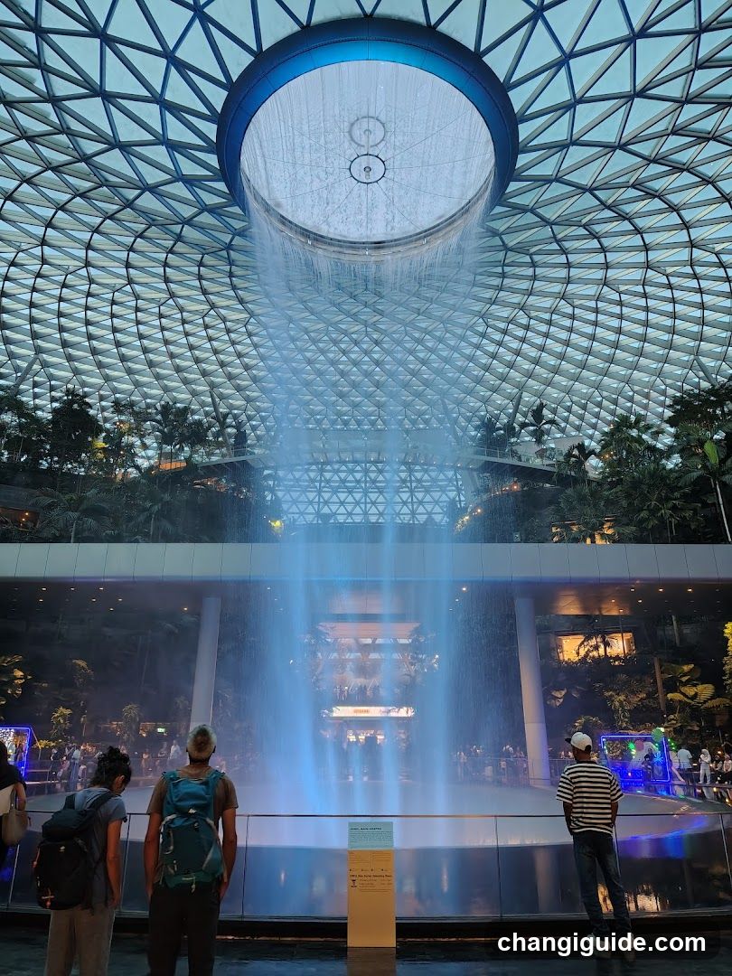 The Jewel Changi Airport Waterfall