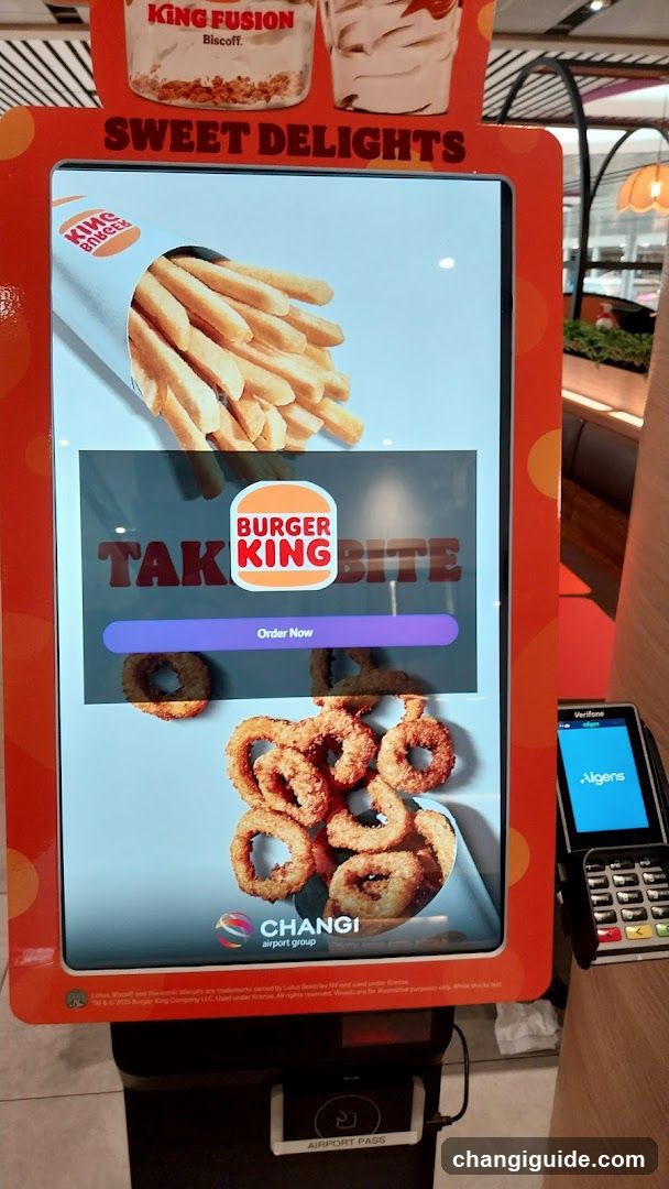 Burger King Self-Order Kiosk