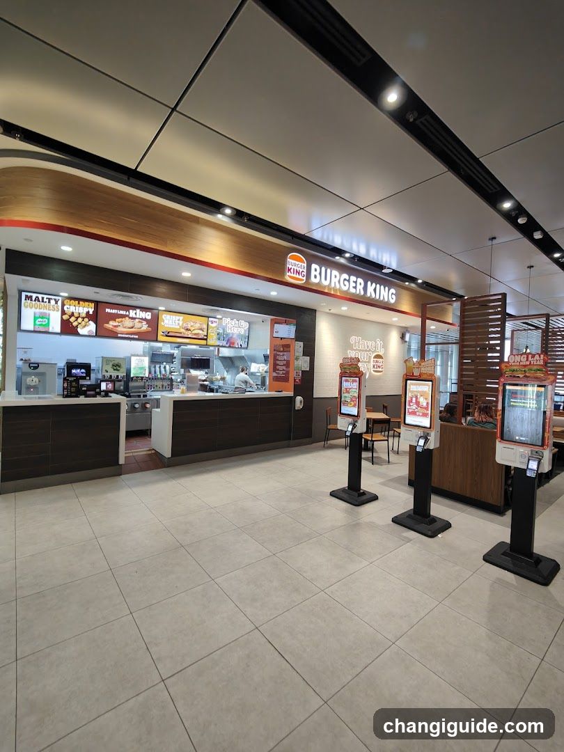 Burger King Interior View
