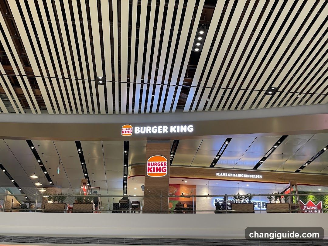 Burger King Interior View