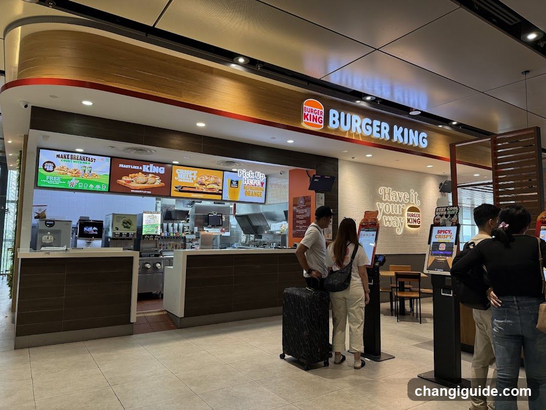 Burger King Interior View