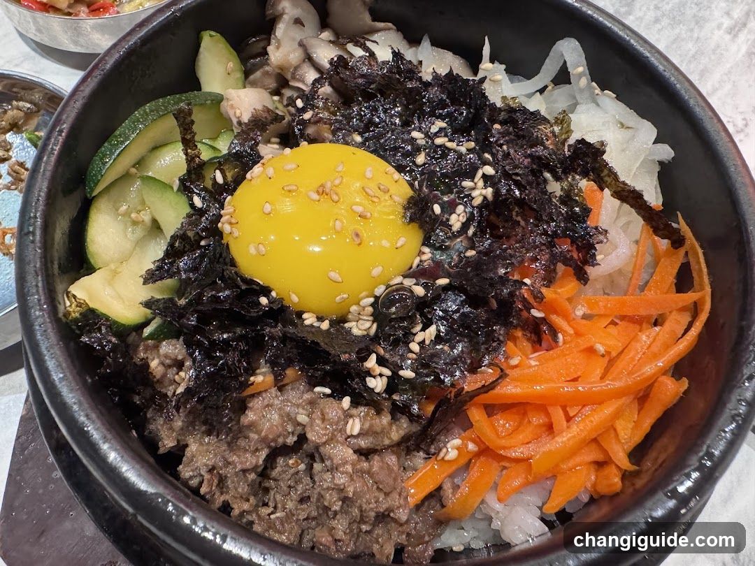 Bulgogi Bowl with Egg and Sesame Seeds
