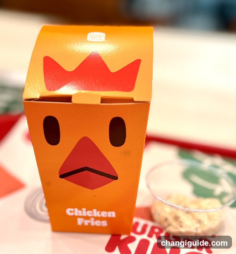 Burger King Chicken Fries Box