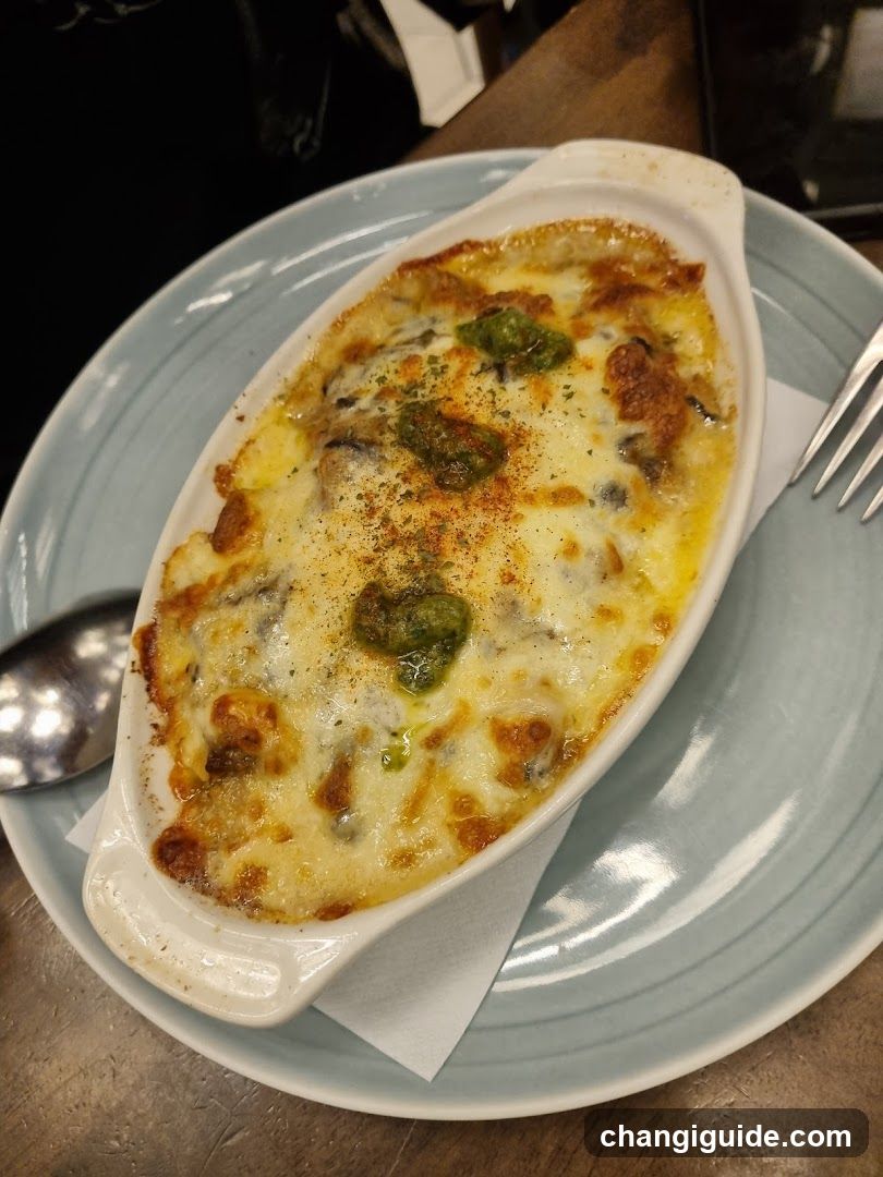 Baked Dish with Cheese and Vegetables