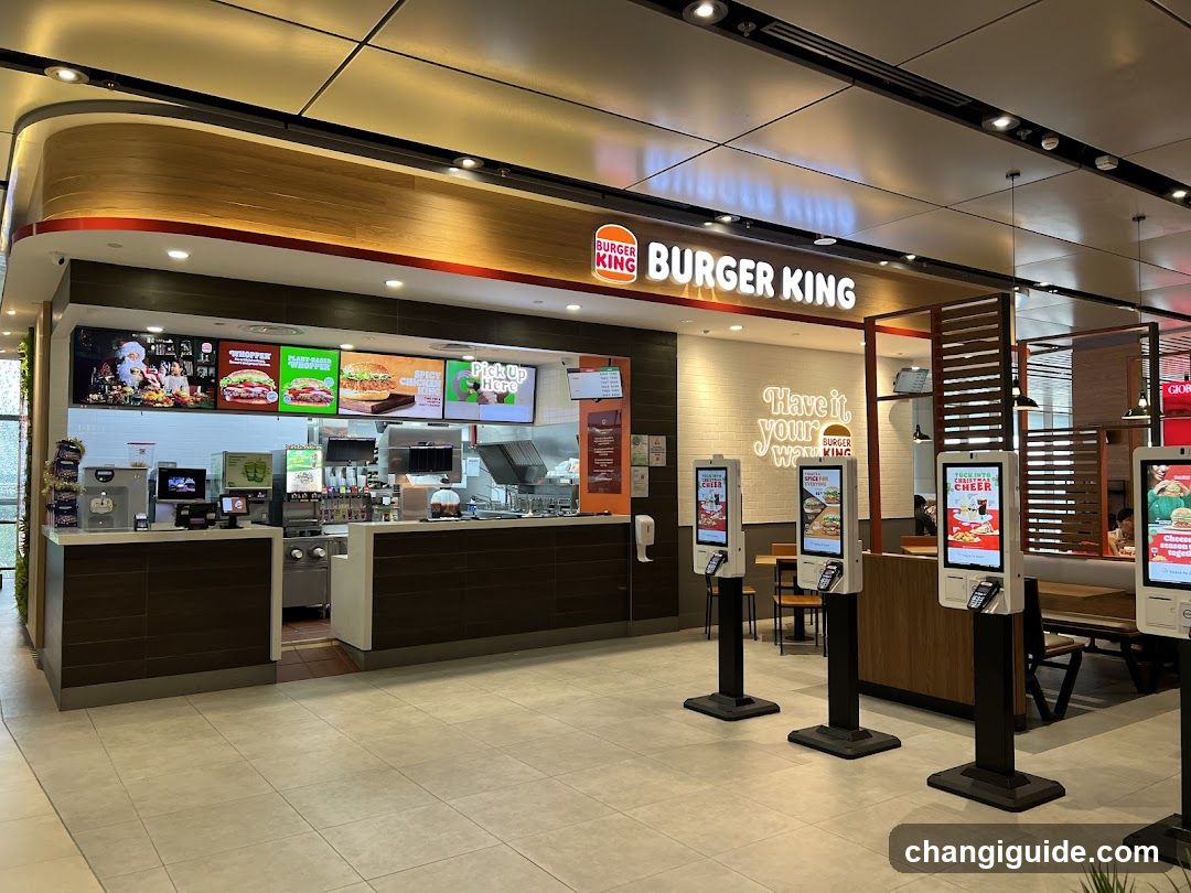 Burger King Interior View