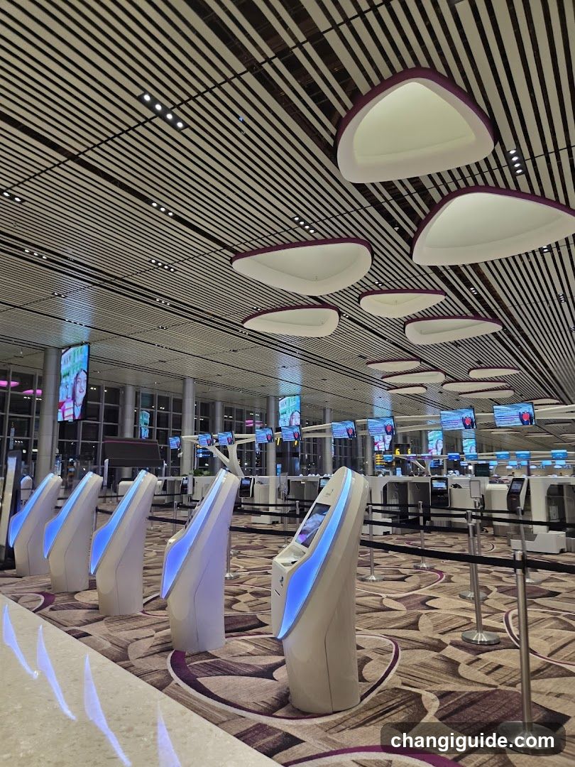 Airport Self-Check-In Kiosks