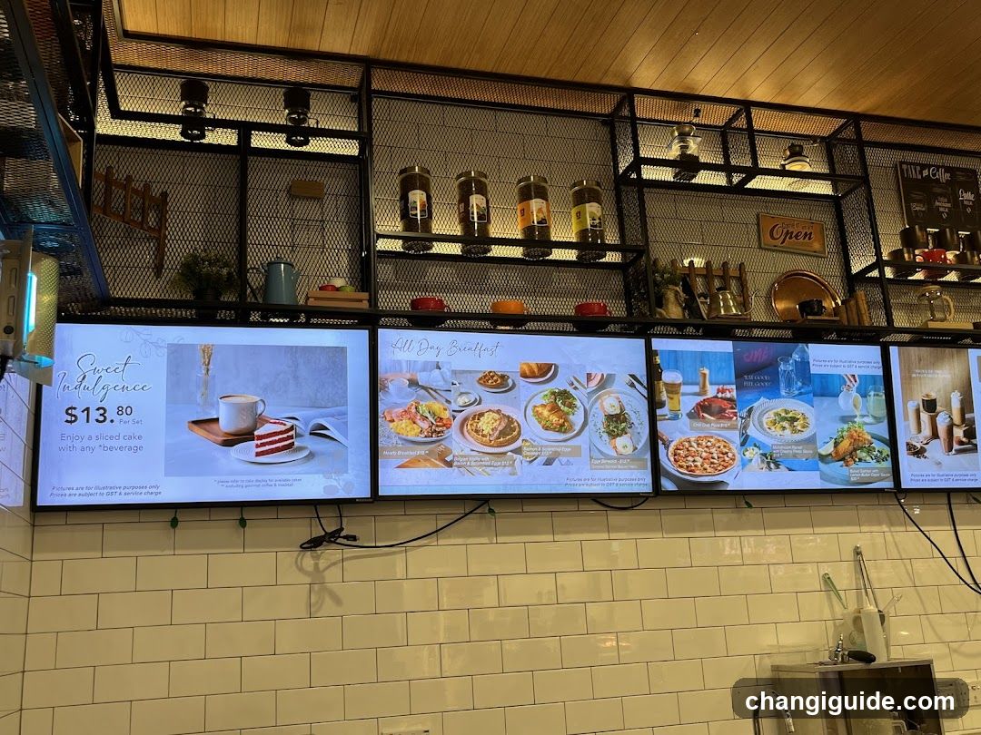 Coffee Shop Interior Display