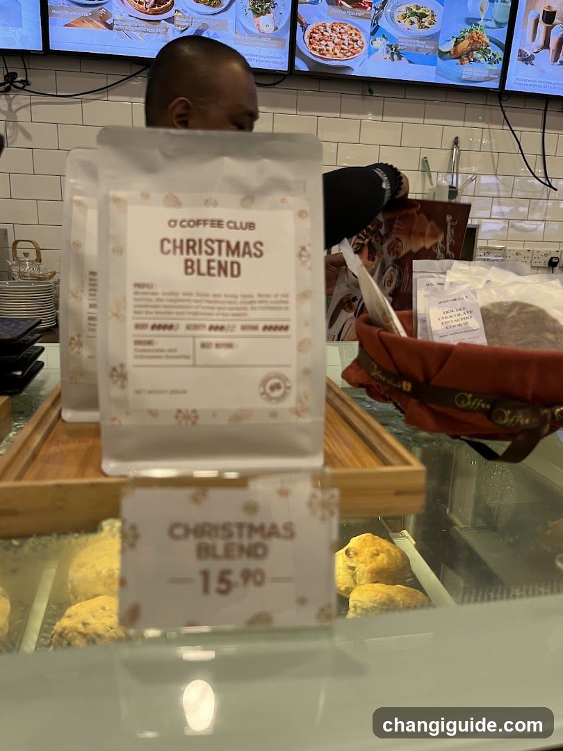 Christmas Blend Coffee Display