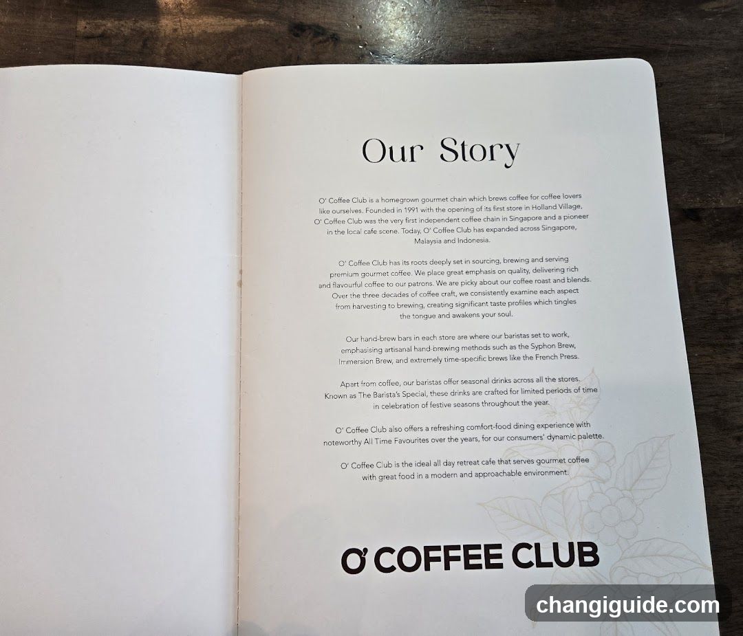 Our Story - O' Coffee Club