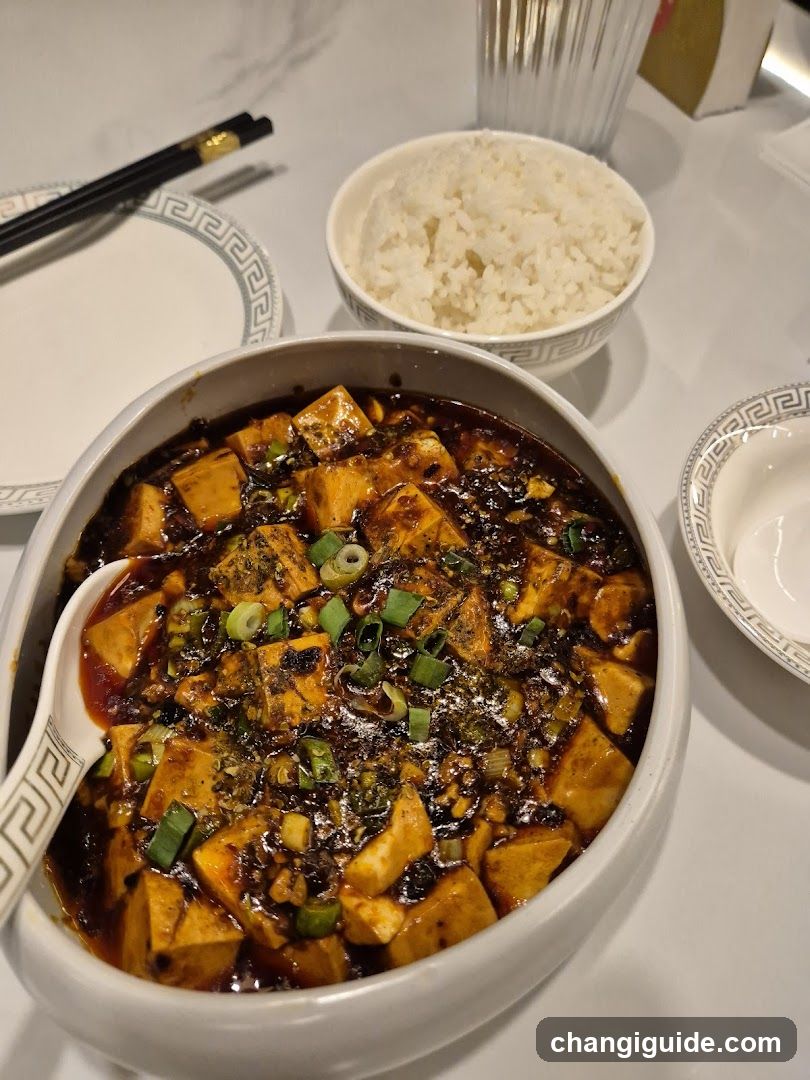 Mapo Tofu with Rice