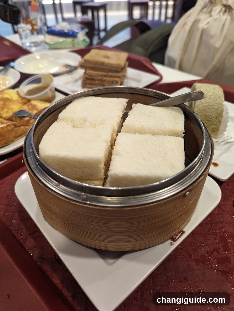 Steamed Rice Cake and Toast