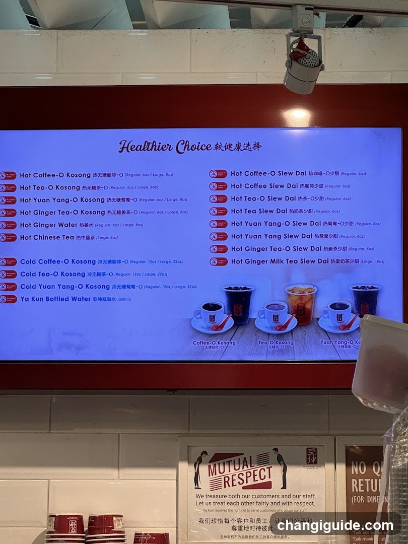 Healthier Choice Menu Board