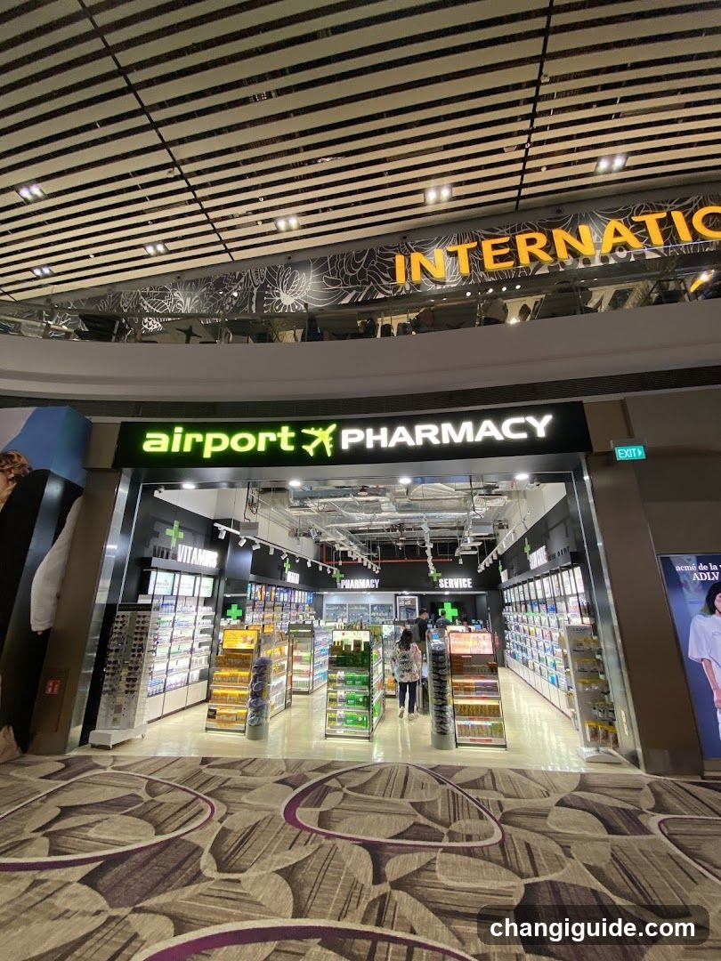 Airport Pharmacy Interior View