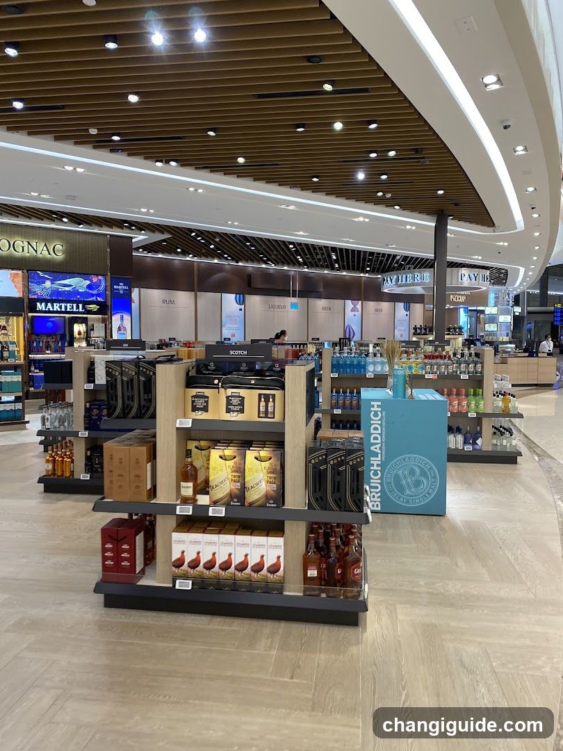 Airport Duty Free Store Interior