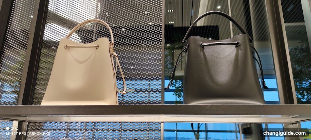 Leather Handbags Display