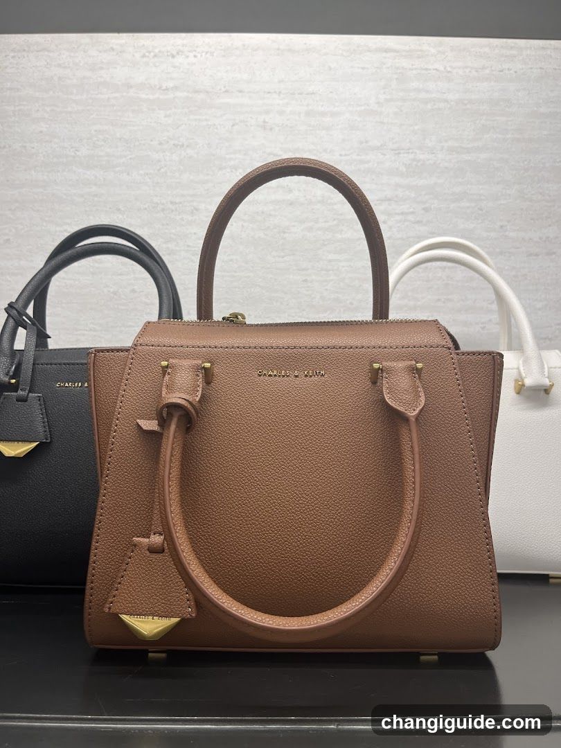 Leather Handbags Display