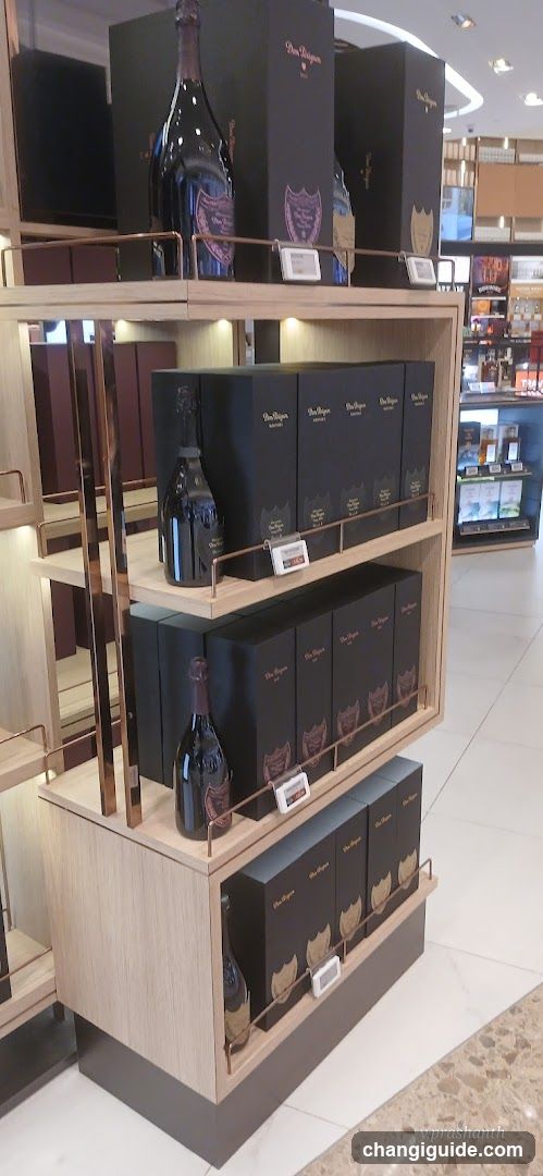 Champagne Display Shelf