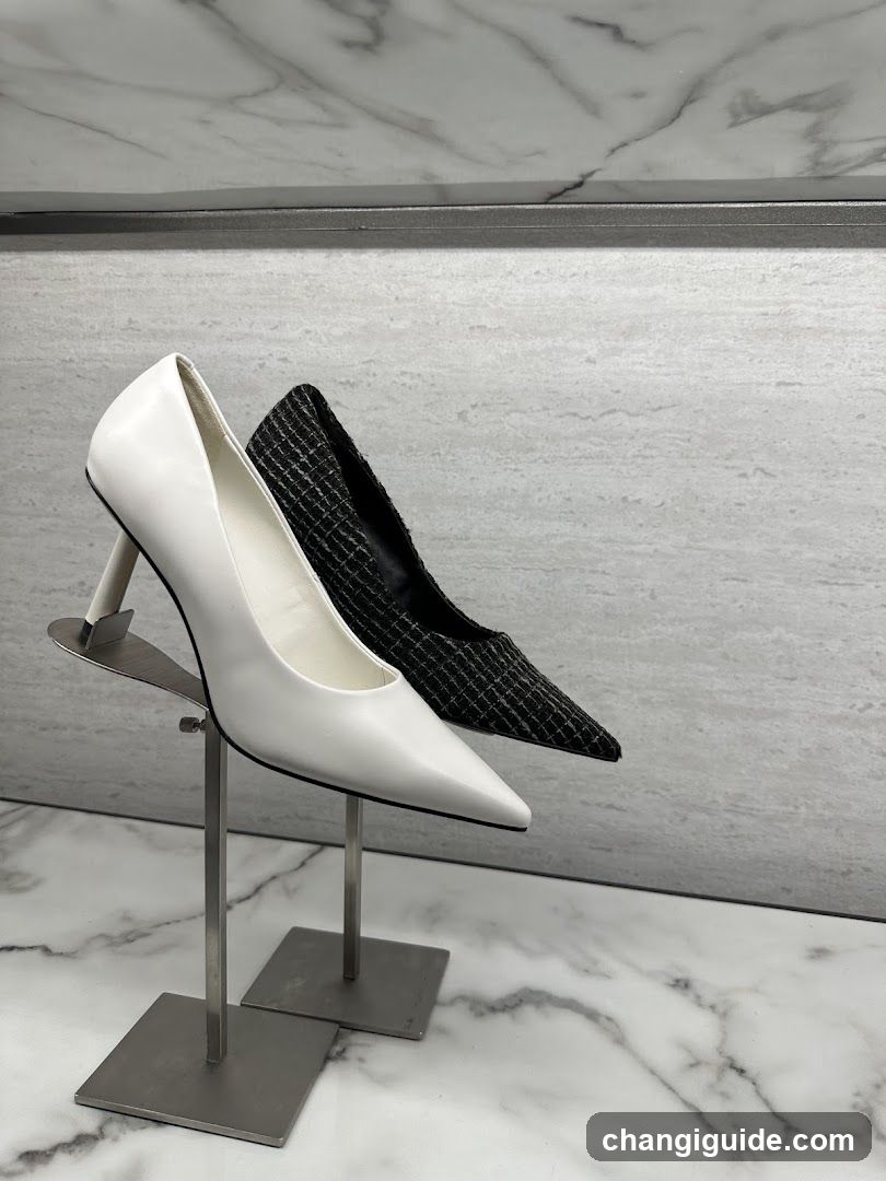 High Heel Shoes Display