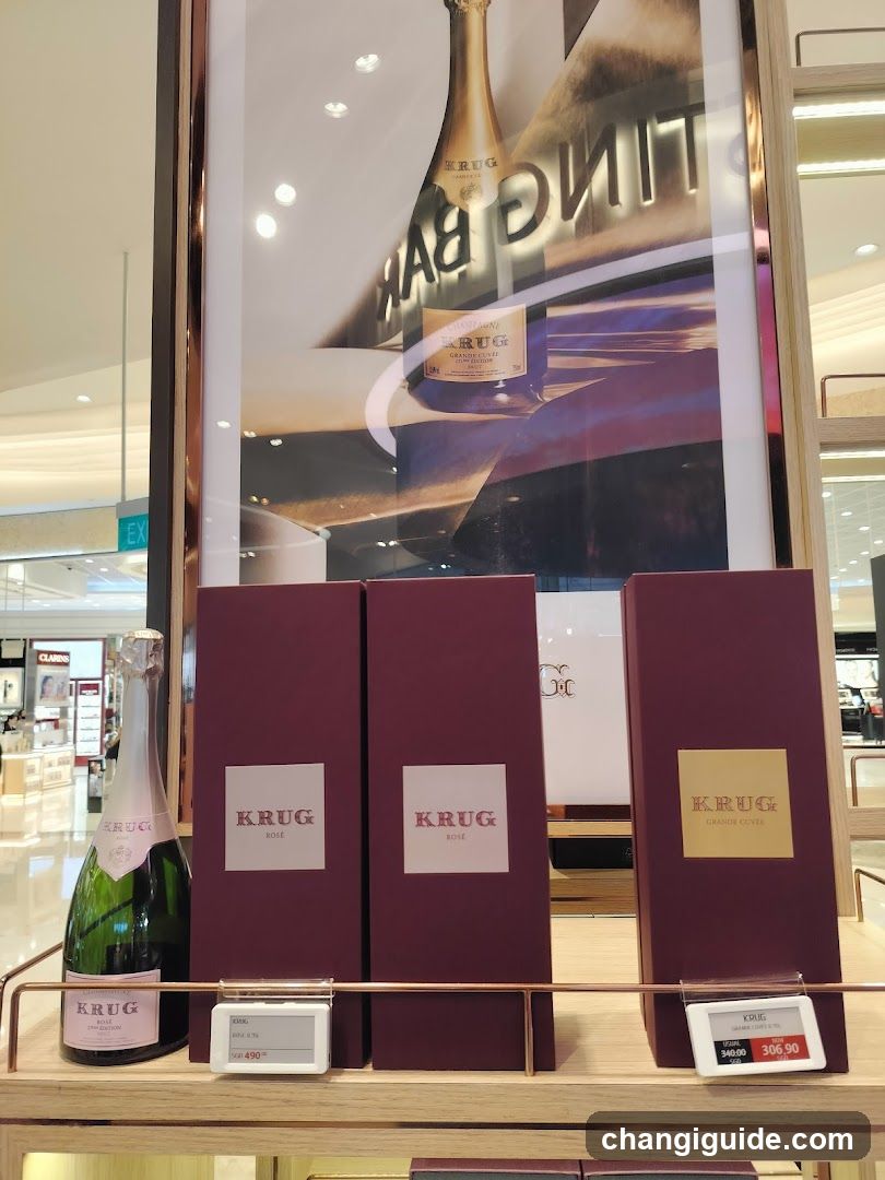 Krug Champagne Display
