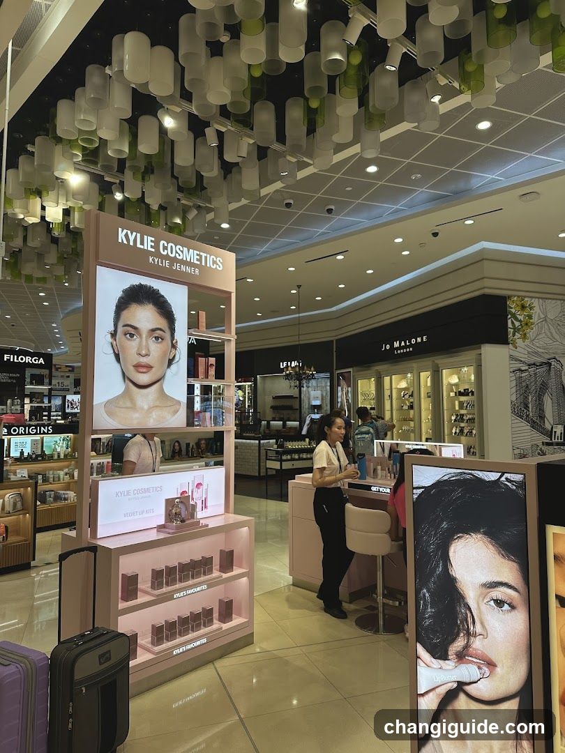 Kylie Cosmetics Display in Mall