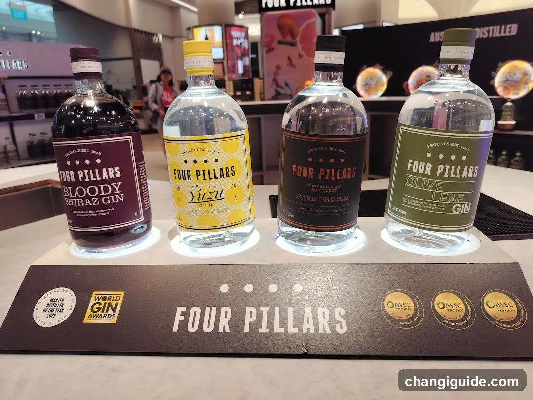 Four Pillars Gin Display