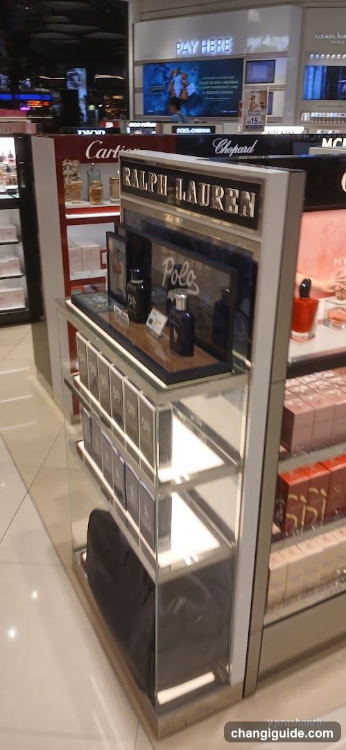Ralph Lauren Display in Department Store