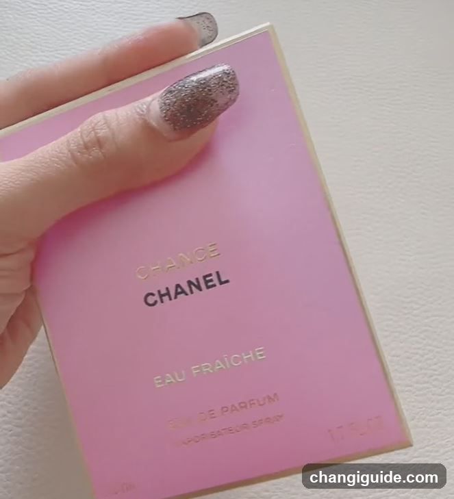Chanel Chance Eau Fraiche Perfume Box